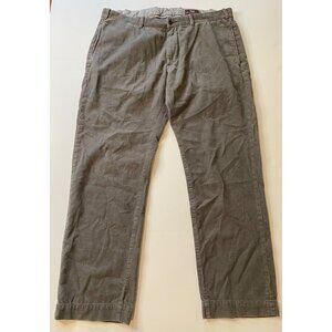 Hickey Freeman Mens Flat‎ Front Corduroy Pants Size 40 90s Grunge Granola Preppy